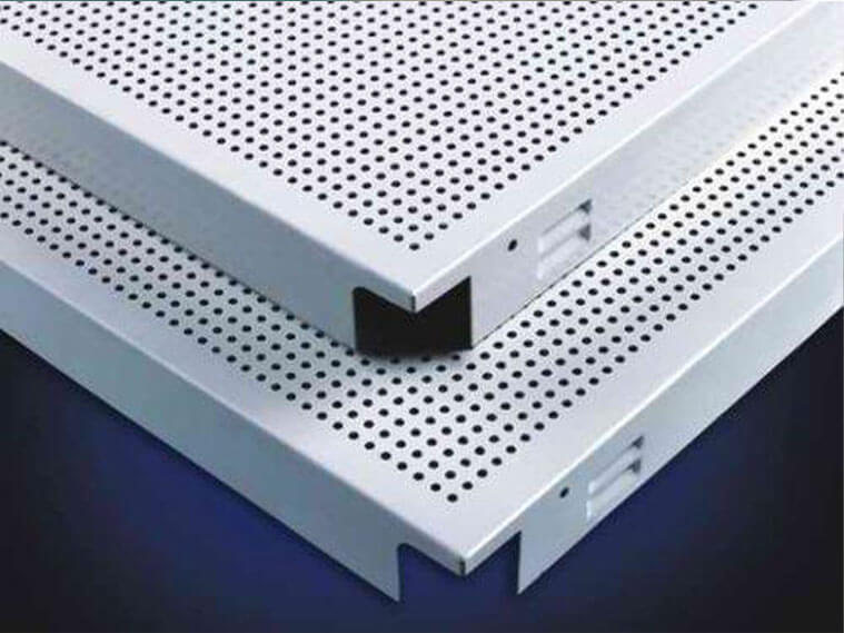 Aluminum Ceiling Tiles Preferated Clip In