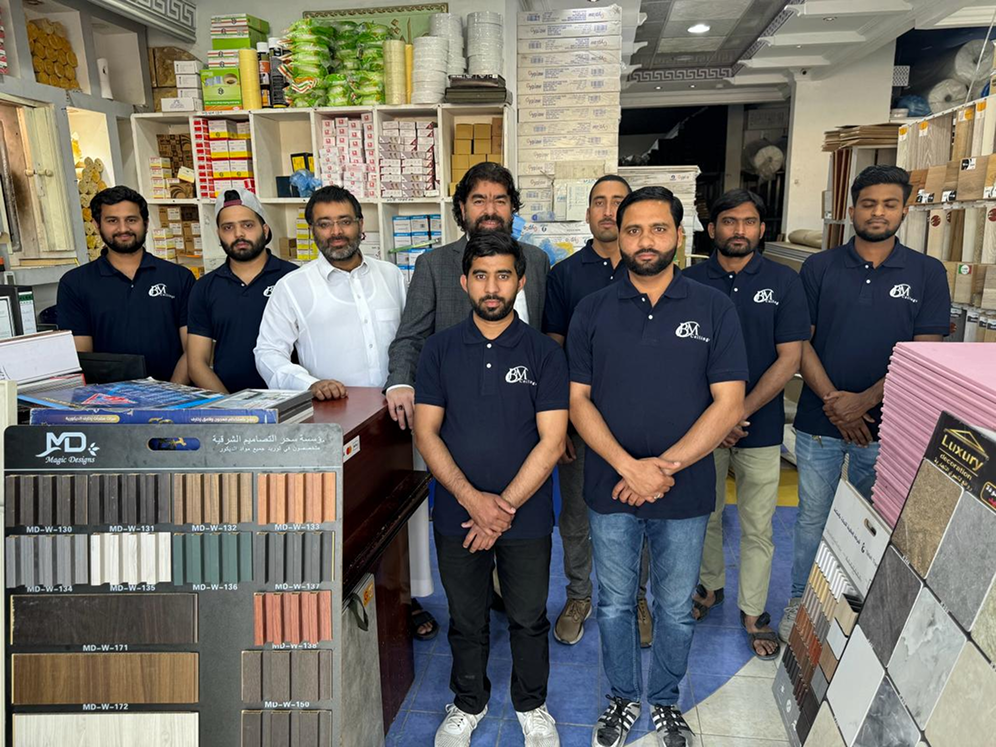 The BM Ceilings team
